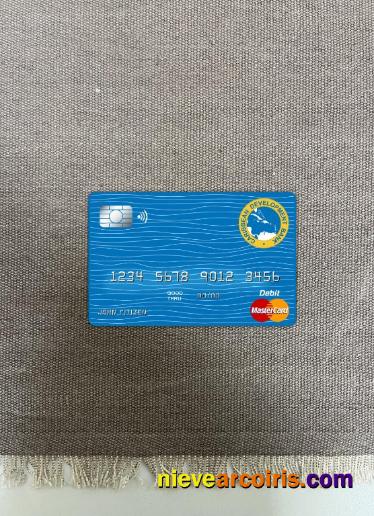 Barbados Caribbean Development bank master card photolook